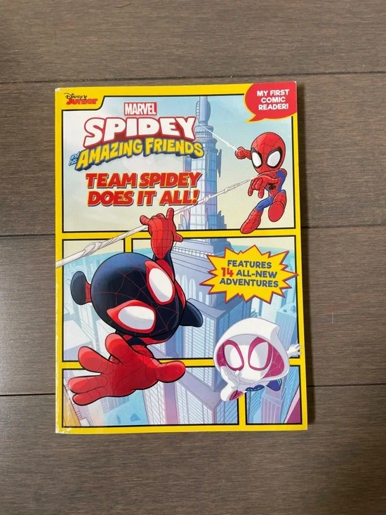 Marvel Spidey and His Amazing Friends Team Spidey Does it all! Comic Book - Picture 1 of 5